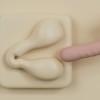 Qingnan Thrusting Vibrator w Suction #7 - Flesh Pink