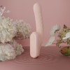 Qingnan Thrusting Vibrator w Suction #7 - Flesh Pink