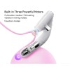 Qingnan Thrusting Vibrator w Suction #7 - Flesh Pink