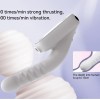 Qingnan Thrusting Vibrator w Suction #7 - Flesh Pink