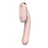 Qingnan Thrusting Vibrator w Suction #7 - Flesh Pink