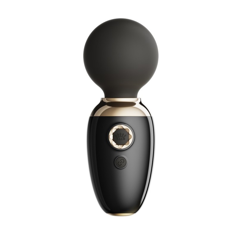 Zalo Ava APP Mini Wand Massager - Obsidian Black