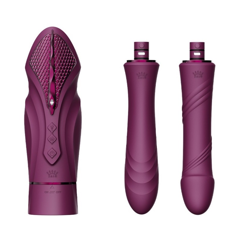 Zalo Sesh APP Thrusting Sex Machine - Velvet Purple