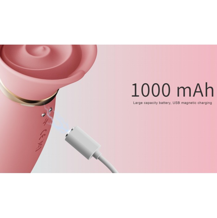 Zalo Rose Vibrator - Strawberry Pink