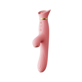 Zalo Rose Vibrator - Strawberry Pink