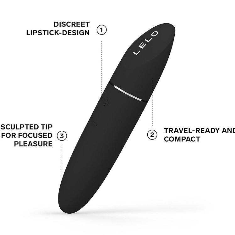 Lelo Mia 3 Mini Vibrator - Black