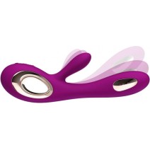 Lelo Soraya Wave Rabbit Vibrator - Deep Rose