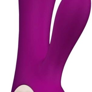 Lelo Soraya Wave Rabbit Vibrator - Deep Rose