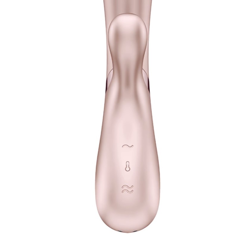 Satisfyer Hot Lover Rabbit - Silver/Champagne