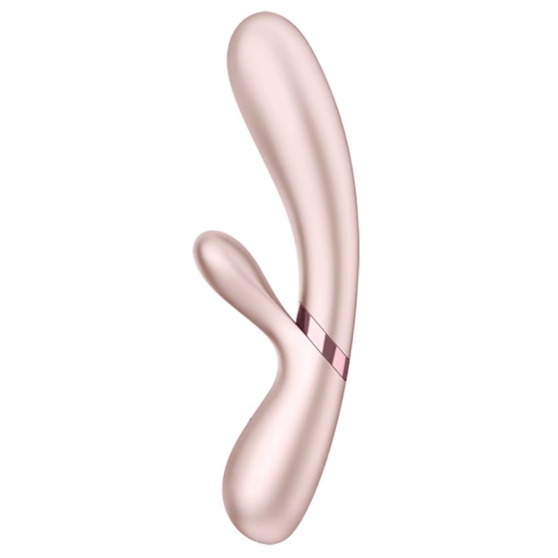 Satisfyer Hot Lover Rabbit - Silver/Champagne