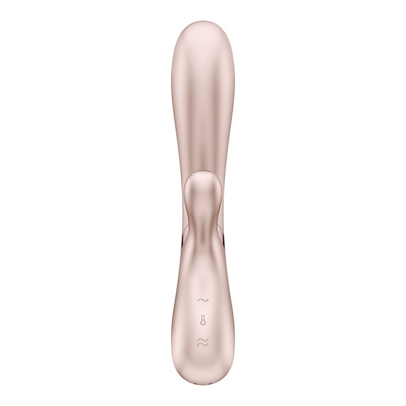 Satisfyer Hot Lover Rabbit - Silver/Champagne