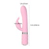 Pillow Talk Lively Rabbit Vibrator - Pink