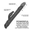 Drywell Rotating & Thrusting Rabbit Vibrator - Black