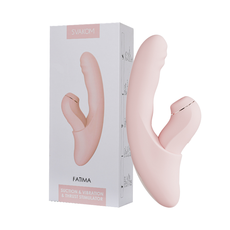 SVAKOM Fatima Remote Controlled Rabbit Vibrator - Light Green