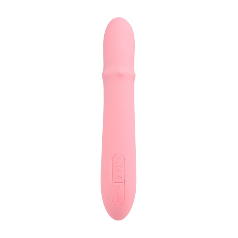 SVAKOM Mora Neo Interactive Rabbit Vibrator - Peach Pink
