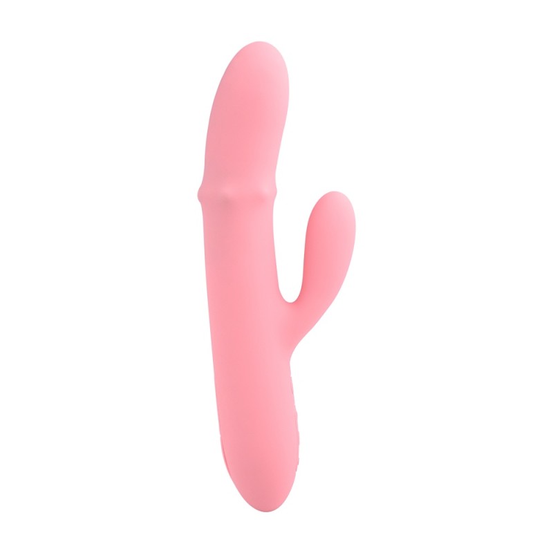 SVAKOM Mora Neo Interactive Rabbit Vibrator - Peach Pink