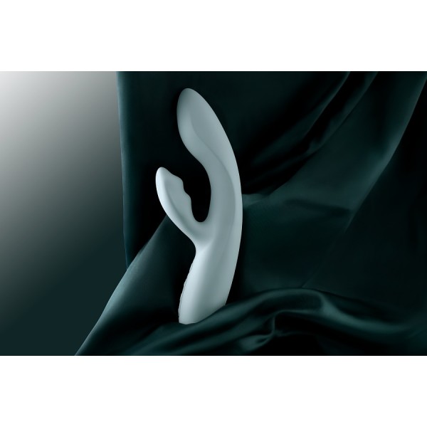 SVAKOM Chika APP Rabbit Vibrator - Turquoise Grey