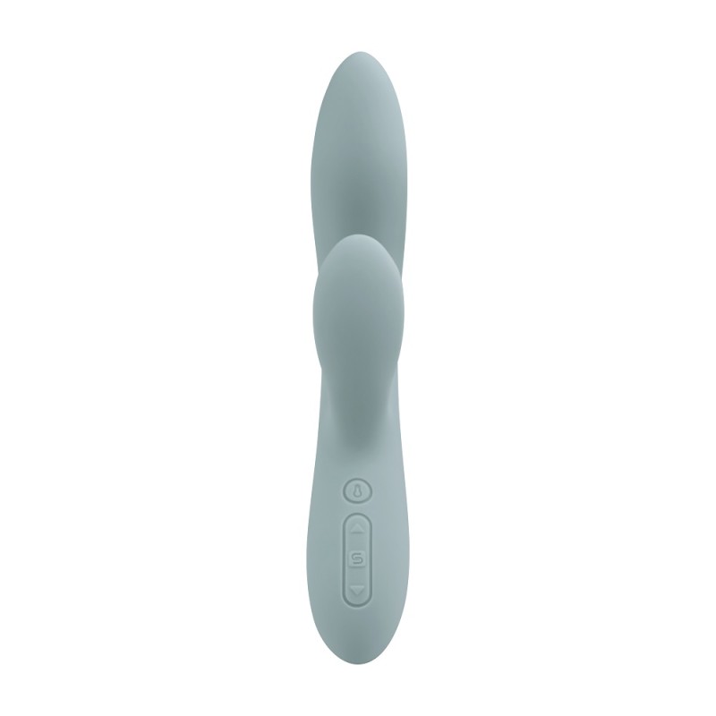 SVAKOM Chika APP Rabbit Vibrator - Turquoise Grey