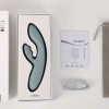 SVAKOM Chika APP Rabbit Vibrator - Turquoise Grey