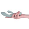 SVAKOM Chika APP Rabbit Vibrator - Turquoise Grey
