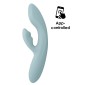 SVAKOM Chika APP Rabbit Vibrator - Turquoise Grey