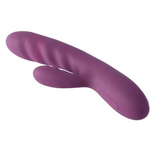 SVAKOM Avery Thrusting Rabbit Vibrator - Lilac
