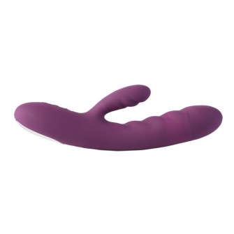 SVAKOM Avery Thrusting Rabbit Vibrator - Lilac