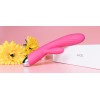 SVAKOM Angel Heating Rabbit Vibrator - Plum Red
