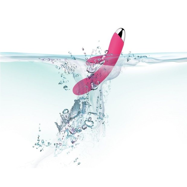 SVAKOM Angel Heating Rabbit Vibrator - Plum Red