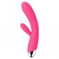 SVAKOM Angel Heating Rabbit Vibrator - Plum Red