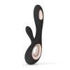 Lelo Soraya Wave Rabbit Vibrator - Black