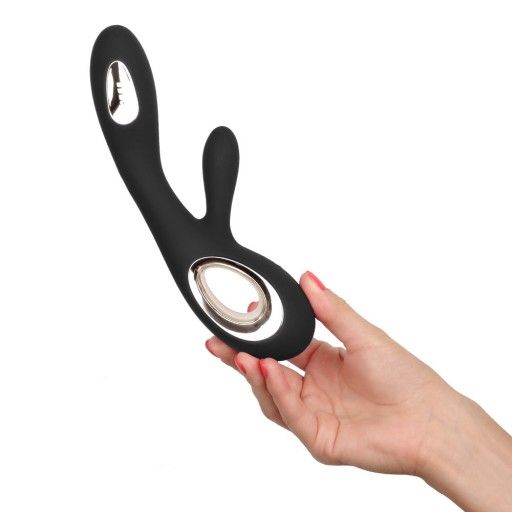 Lelo Soraya Wave Rabbit Vibrator - Black