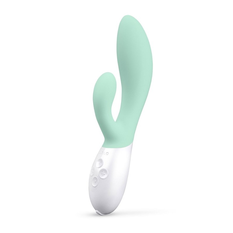 Lelo Ina 3 Rabbit Vibrator - Seafoam