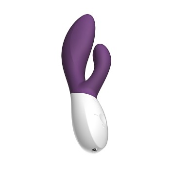 Lelo Ina Wave 2 Rabbit Vibrator - Plum