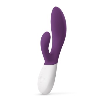 Lelo Ina Wave 2 Rabbit Vibrator - Plum