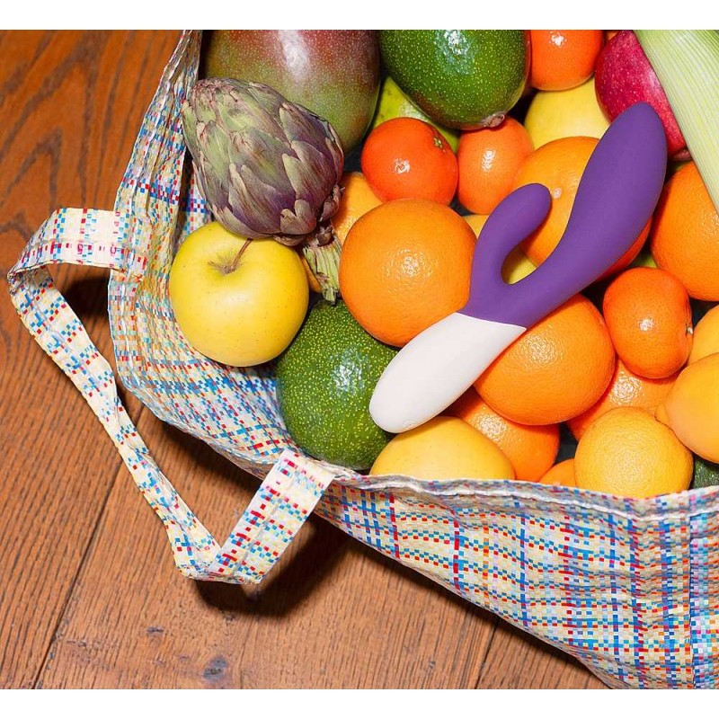 Lelo Ina Wave 2 Rabbit Vibrator - Plum