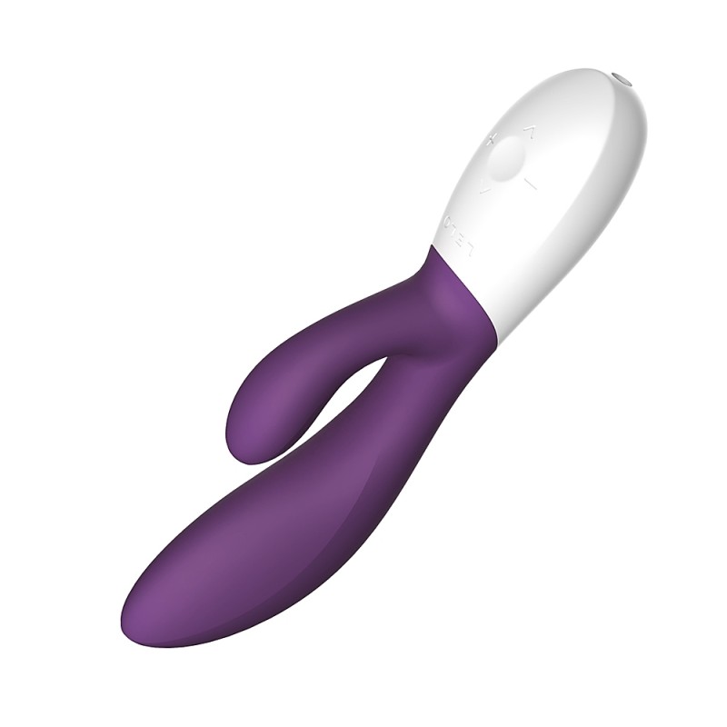 Lelo Ina Wave 2 Rabbit Vibrator - Plum