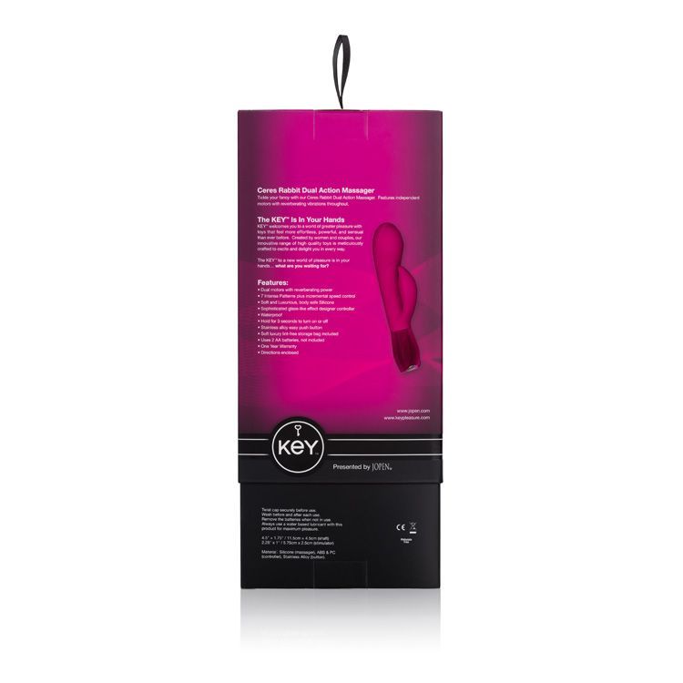 Key Ceres Dual Action Rabbit - Pink