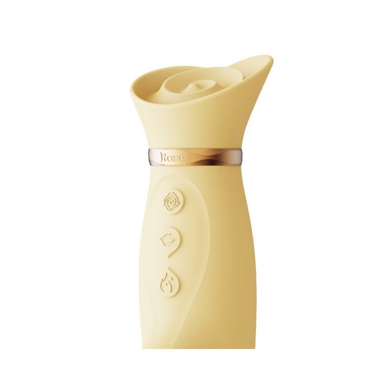 Zalo Rose Vibrator - Lemon Yellow