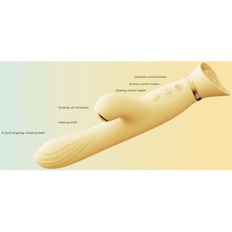 Zalo Rose Vibrator - Lemon Yellow