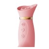 Zalo Rose Thruster Rabbit Vibrator - Strawberry Pink