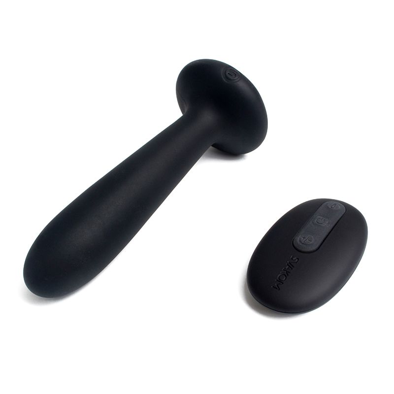 SVAKOM Primo Remote Control Heating Anal Vibrator - Black