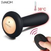 SVAKOM Primo Remote Control Heating Anal Vibrator - Black