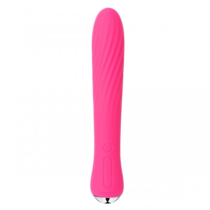 SVAKOM Anya Warming Vibrator - Plum Red
