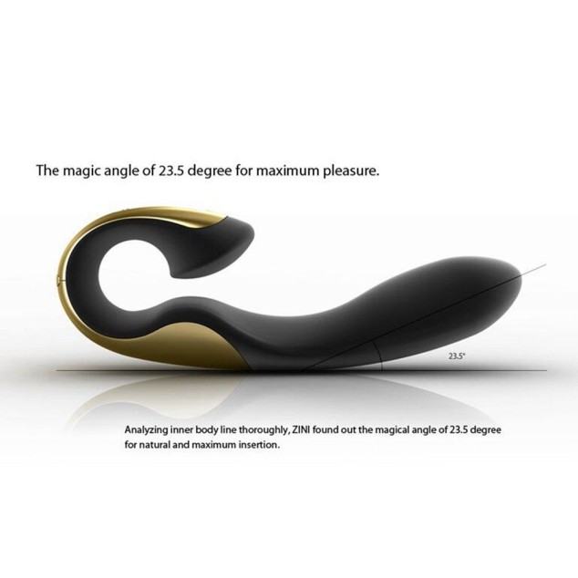 Zini Roae Vibrator - Black & Gold