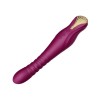 Zalo King APP Thrusting Vibrator - Velvet Purple