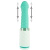 Pillow Talk Feisty Thrusting Vibrator - Teal