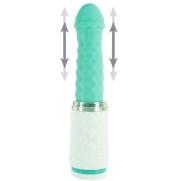 Pillow Talk Feisty Thrusting Vibrator - Teal