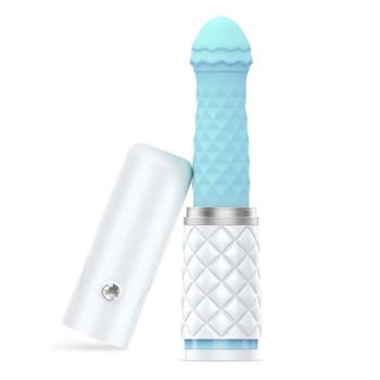 Pillow Talk Feisty Thrusting Vibrator - Teal