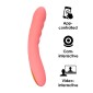 SVAKOM Ava Neo Interactive Thrusting Vibrator - Peach Pink